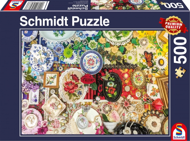 Puzzle Tesori Preziosi 500 Pezzi