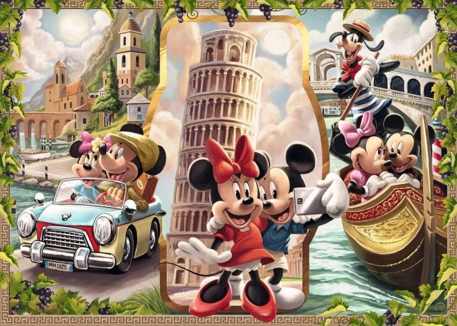 Puzzle RAVENSBURGER Mickey e Minnie in vacanza 1000 pezzi