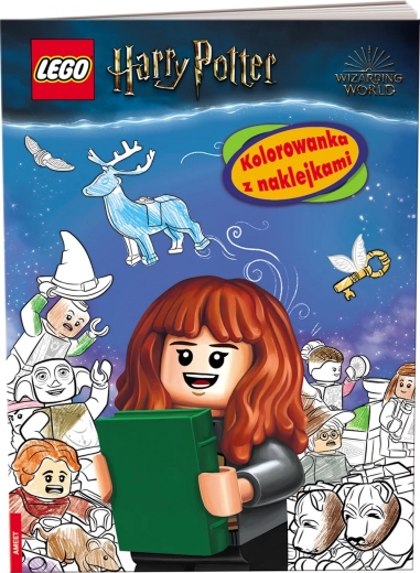 LEGO HARRY POTTER libro da colorare con adesivi
