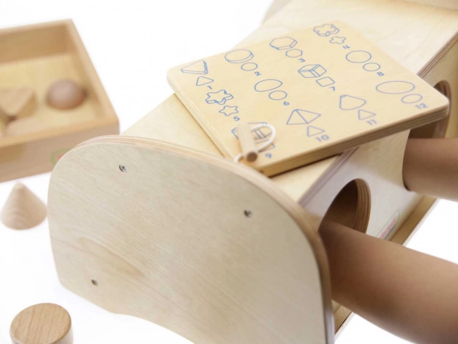 Scopri forme indovinando al tatto 12 pezzi Masterkidz