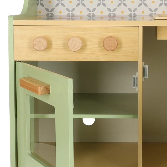 Cucina In Legno Menta Per Bambini