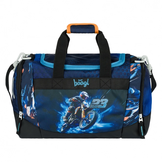 Borsa sportiva per bambini Moto