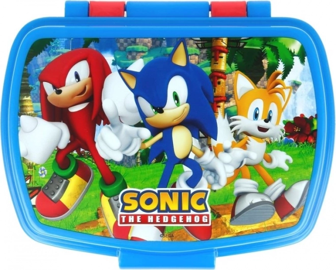 Lunch Box per Bambini Sonic the Hedgehog Blu e Rosso