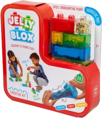 Blocchi Morbidi Jelly Blox Set Creativo
