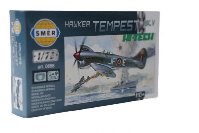 Modellino dell'aereo Hawker Tempest