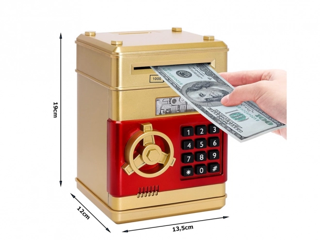 Skarboncino Cassaforte Interattivo con Codice PIN