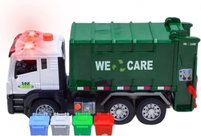 Camion interattivo della spazzatura Purifier 1:10 - Giocattolo educativo per la raccolta differenziata
