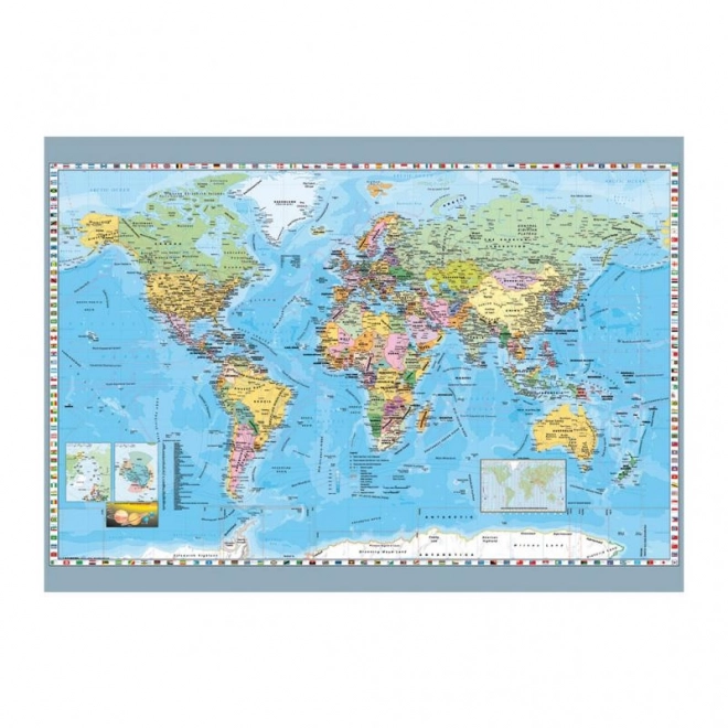 Puzzle Mappa Politica Del Mondo 1000 Pezzi