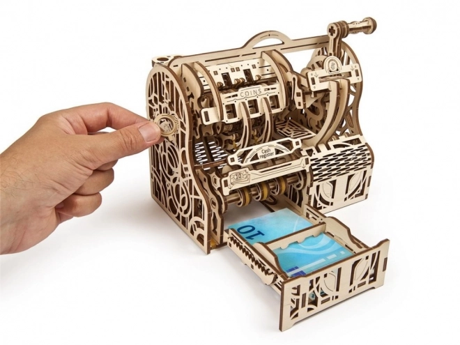 Puzzle meccanico in legno 3D Ugears Cassa storica