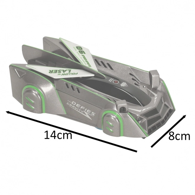 Auto telecomandato laser grigio