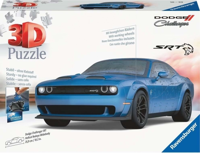 Puzzle 3D RAVENSBURGER Dodge Challenger SRT Hellcat Widebody