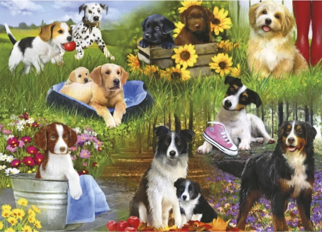 GIBSONS Puzzle Insieme: Cani 24 pezzi
