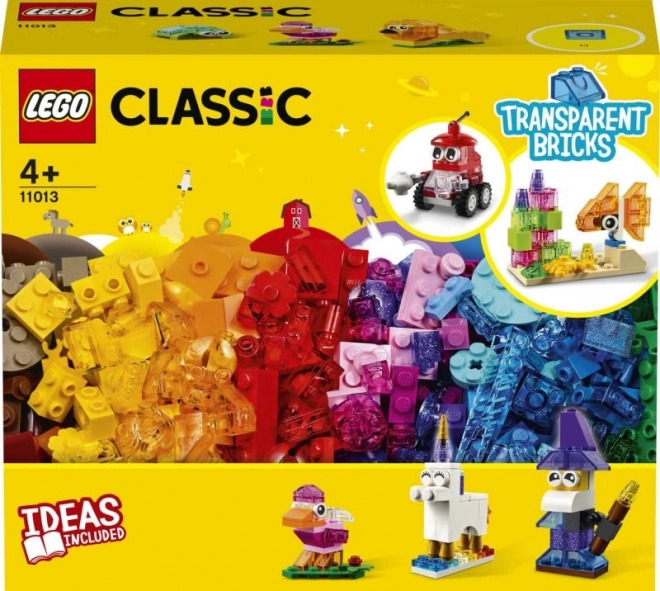 Lego Classic Blocchi Creativi Trasparenti