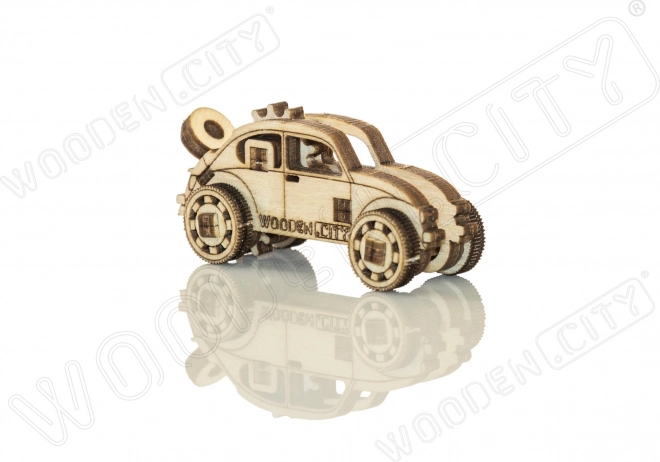 Puzzle 3D in legno - Auto d'epoca e moto