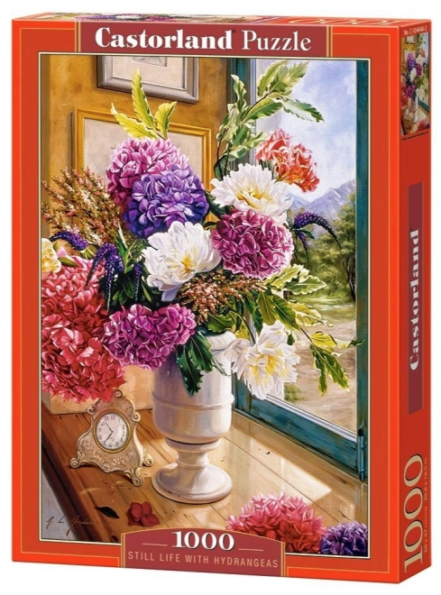 Puzzle con Ortensie Castorland