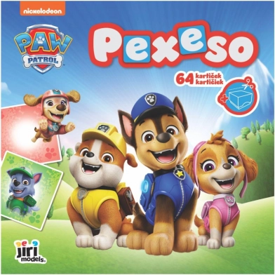 Memory in quaderno Paw Patrol 64 carte 21,5 × 21,5 cm