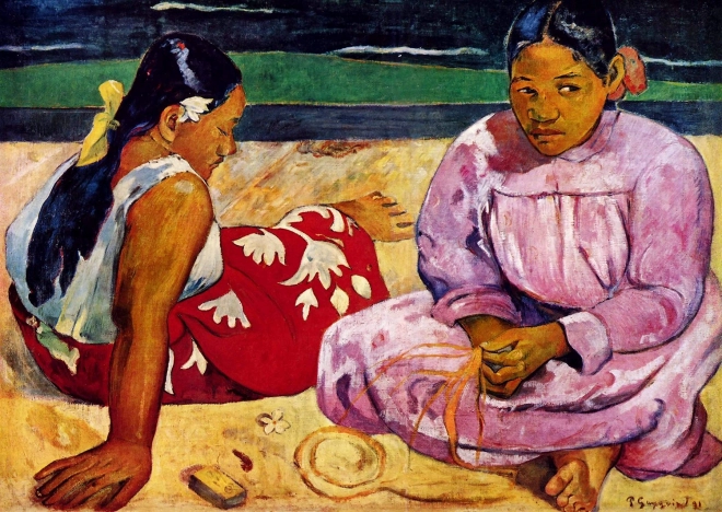 Puzzle Donne di Tahiti di Paul Gauguin 1000 pezzi