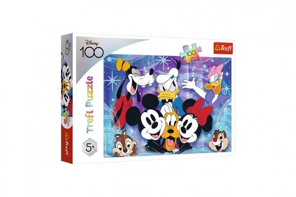 Puzzle Disney 100 anni: Divertimento nel mondo Disney 100 pezzi