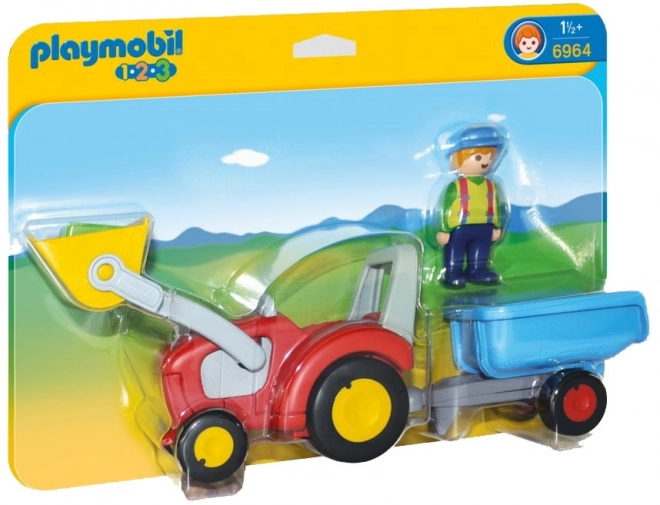 Playmobil Trattore con Rimorchio