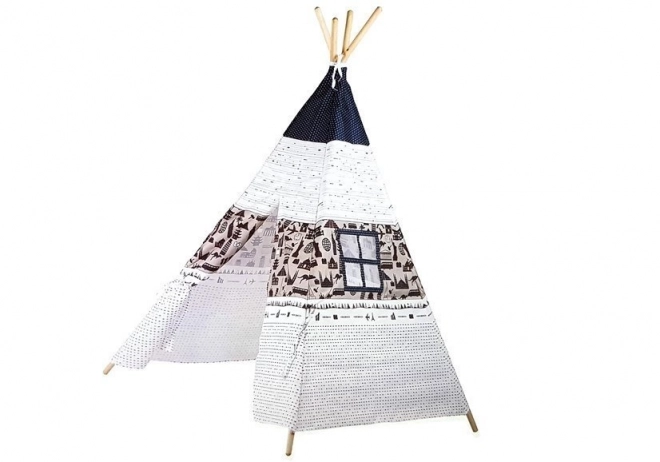 Tenda Gioco Tipi Indiano Dinosauri Impermeabile