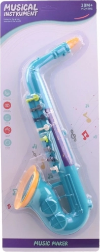 Saxofono per Bambini su Scheda