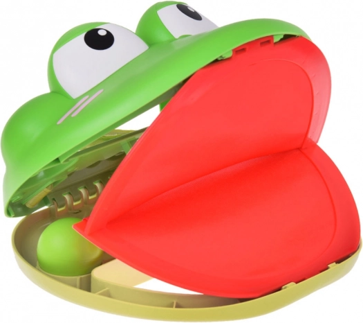 Set sportivo - gioco di abilità Catapulta Rana con 4 palline