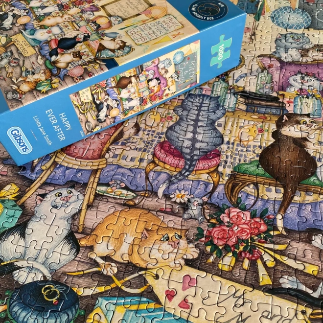 Puzzle Felici e Contenti 1000 Pezzi