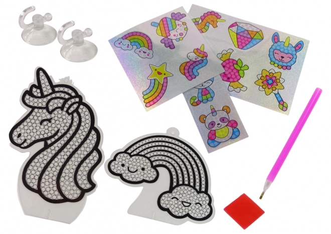 Set creativo di adesivi decorazione diamanti