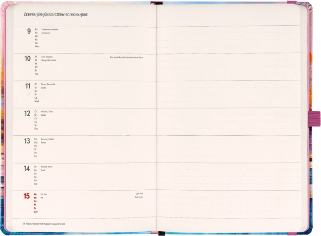 Agenda Settimanale Ninfea 2025