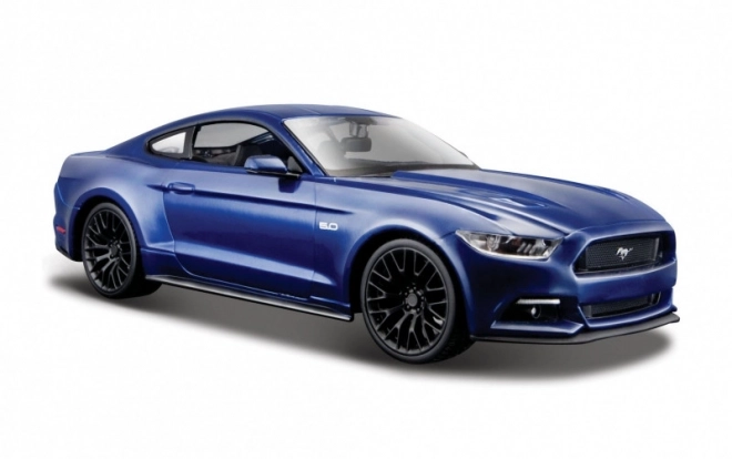 Modello Ford Mustang GT 2015 in Blu Scala 1/24