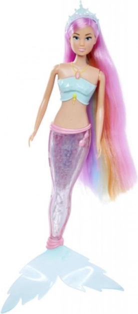 Bambola Steffi Sirena con Pinna Magica e Luminosa