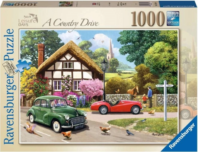 Puzzle Paesaggio di Campagna 1000 Pezzi