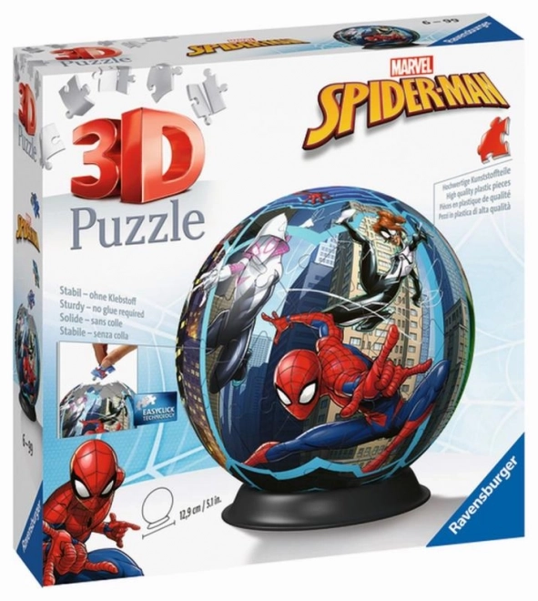 Puzzle 3D Sfera Uomo Ragno