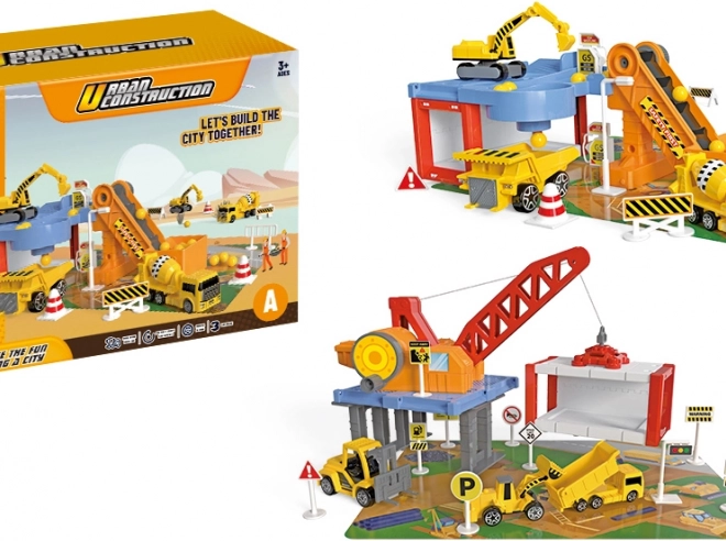 Garage per veicoli da costruzione