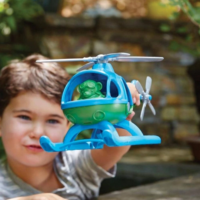 Elicottero ecologico Green Toys blu