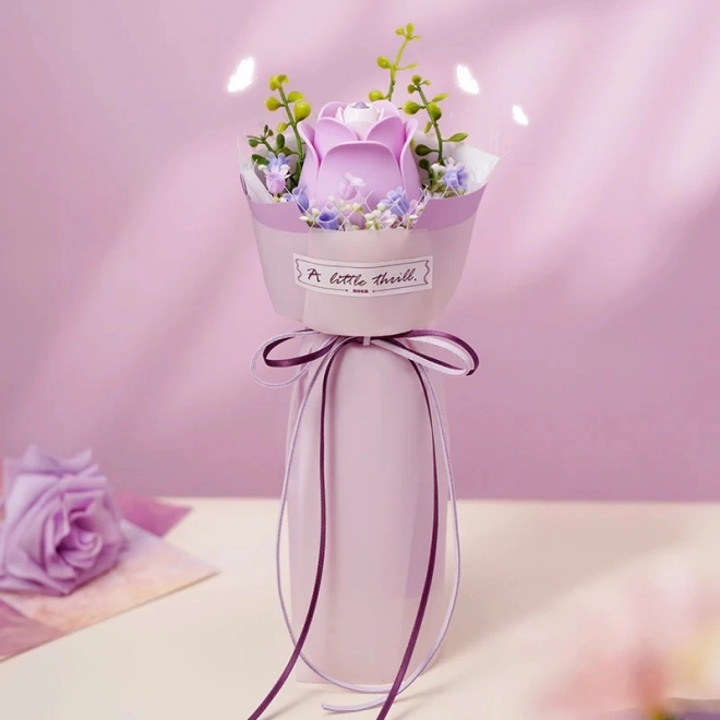 Puzzle 3D Rosa Viola