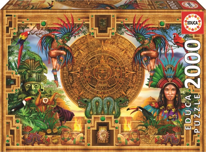 Puzzle Connessione Azteco-Maya EDUCA 2000 pezzi