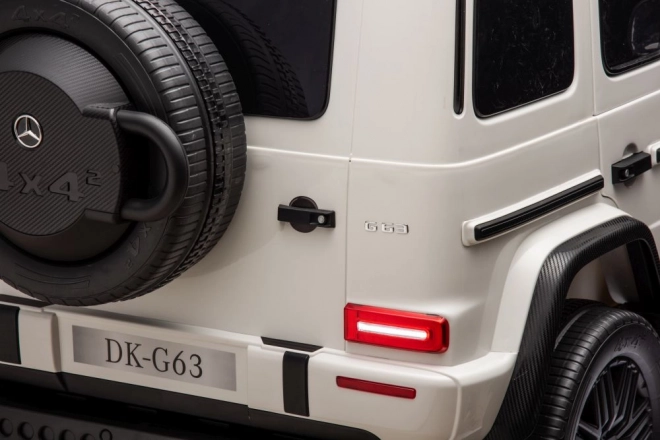 Auto a batteria Mercedes G63 XXL bianco