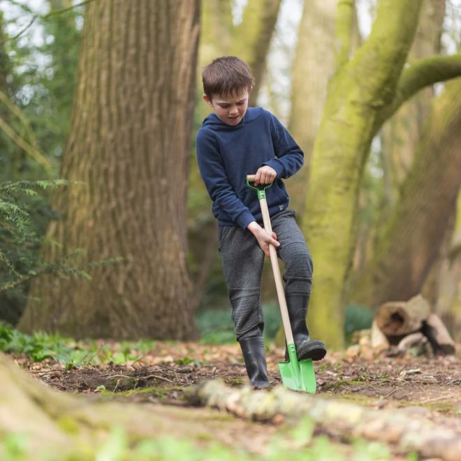 Manico ergonomico in legno per le mani dei più piccoli