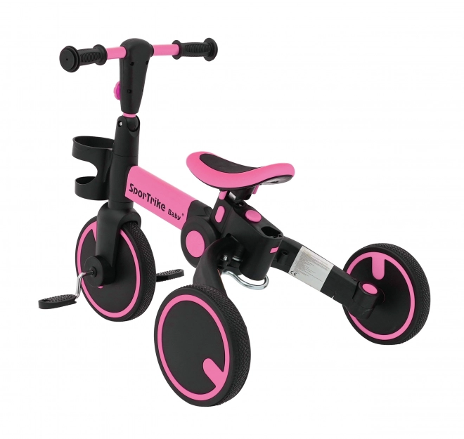 Bicicletta Happy Bike 3in1 Sportrike Rosa