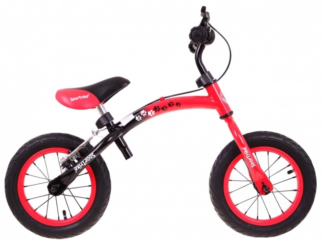 Bicicletta Senza Pedali per Bambini Boomerang SporTrike Rossa