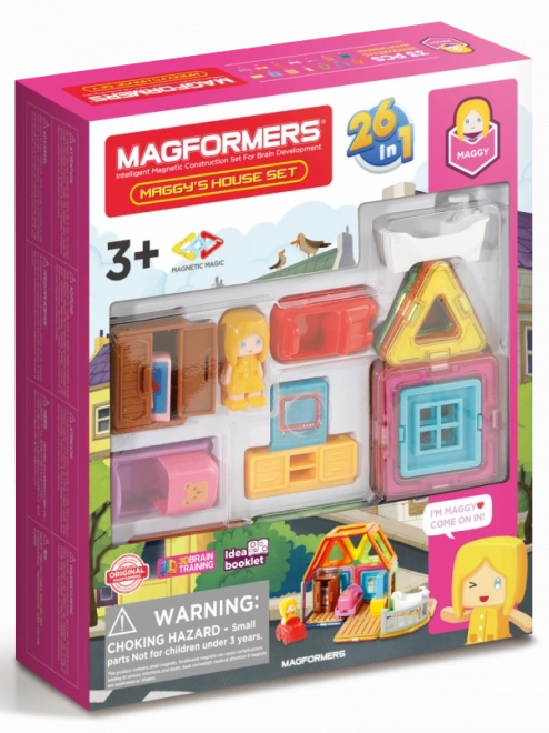 MAGFORMERS MINI Casetta di Magda 33 pezzi