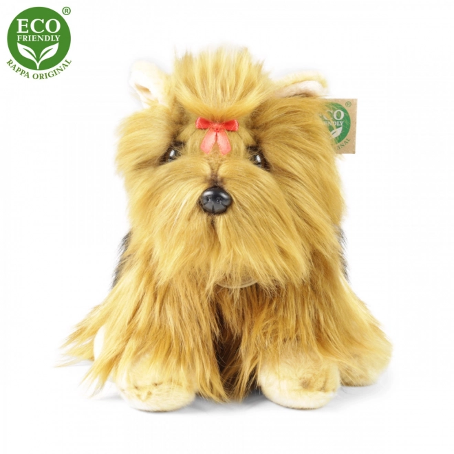 Cane Peluche Yorkshire Seduto 30cm Eco-Friendly