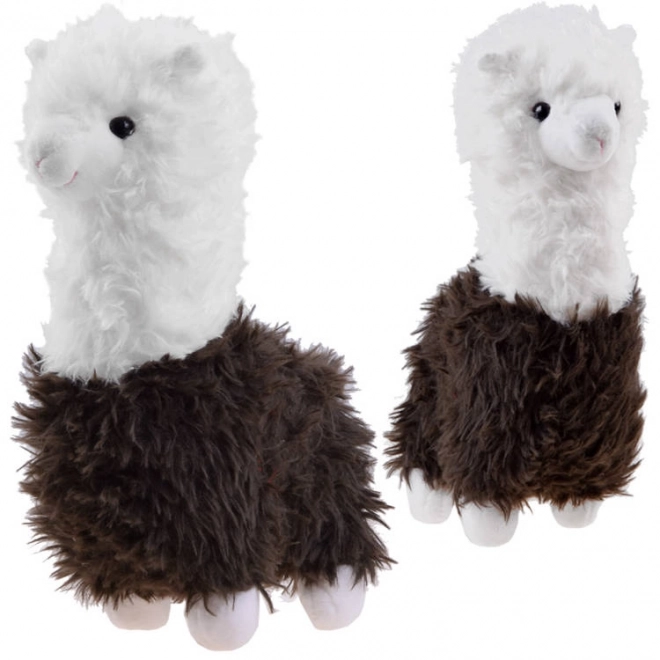 Peluche alpaca soffice 28 cm