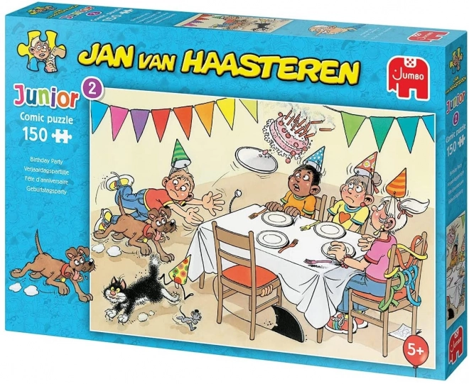 Puzzle Jan Van Haasteren Junior: Festa di Compleanno 150 Pezzi