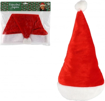 Cappello di Natale Santa per adulti in tessuto morbido, diametro 29 cm