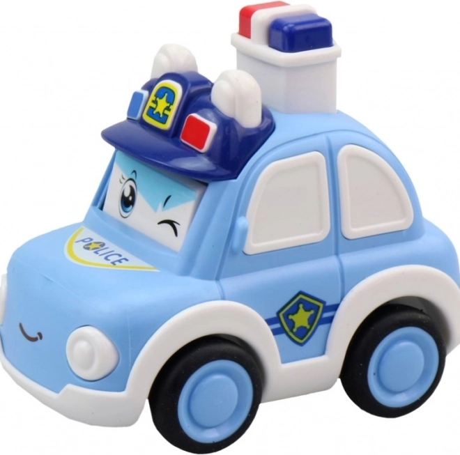 Auto della Polizia e Ambulanza a Pressione