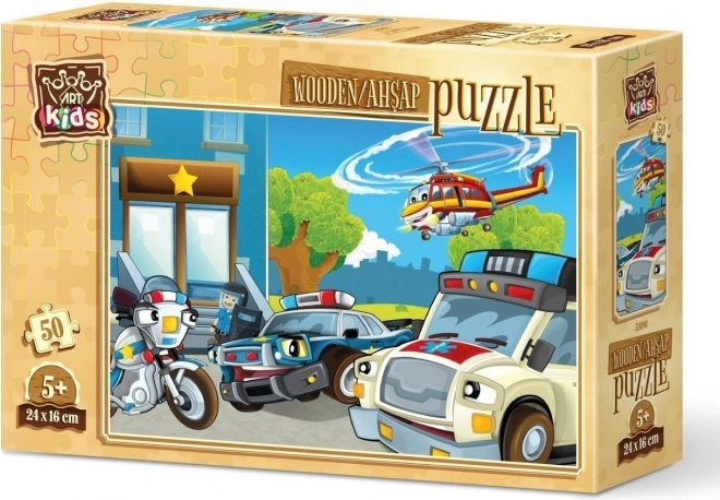 Puzzle in legno protettori 50 pezzi