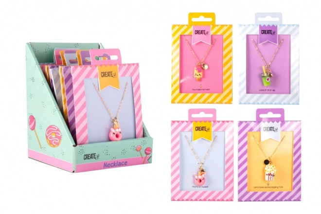 Collana con ciondolo Candy