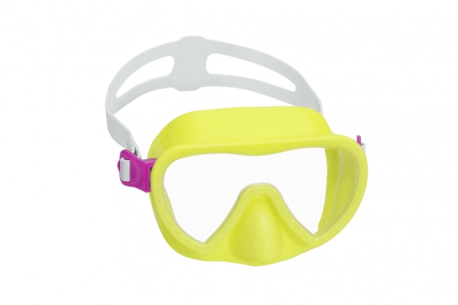 Set da immersione Bestway maschera gialla, pinne, tubo 25039